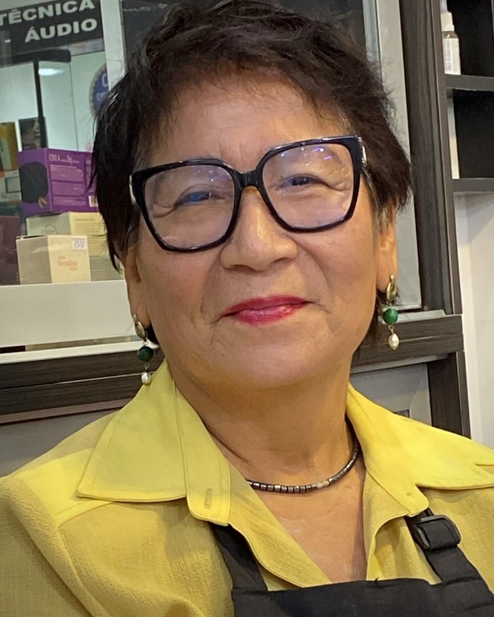 Mieko Kinjo no salão